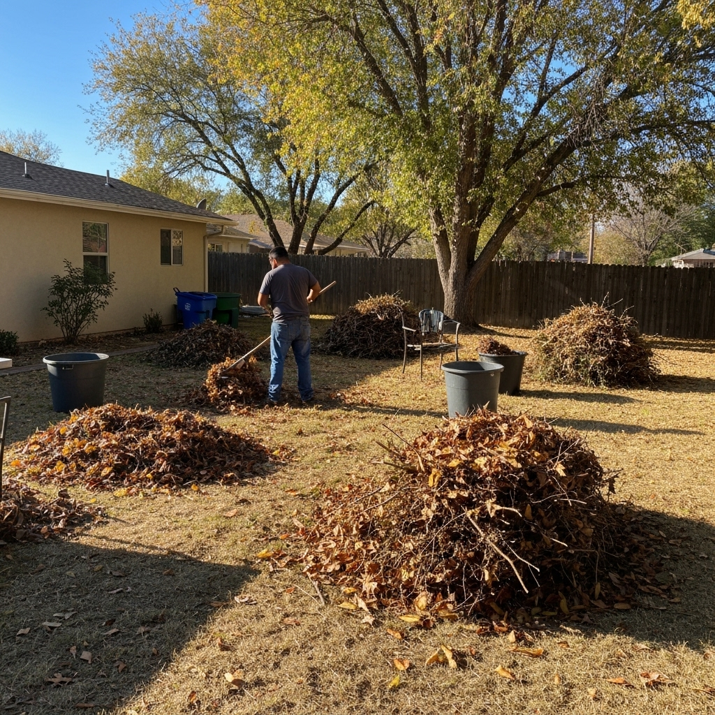 Professional Landscape Cleanup and Yard Maintenance Services Including Debris Removal and Seasonal Cleanup